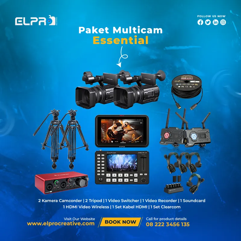 Paket Multicam Essential ELPRO Creative