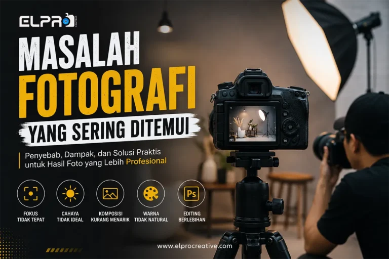 Masalah Fotografi Yang Sering Ditemui saat proses pemotretan studio profesional dengan kamera dan lighting setup