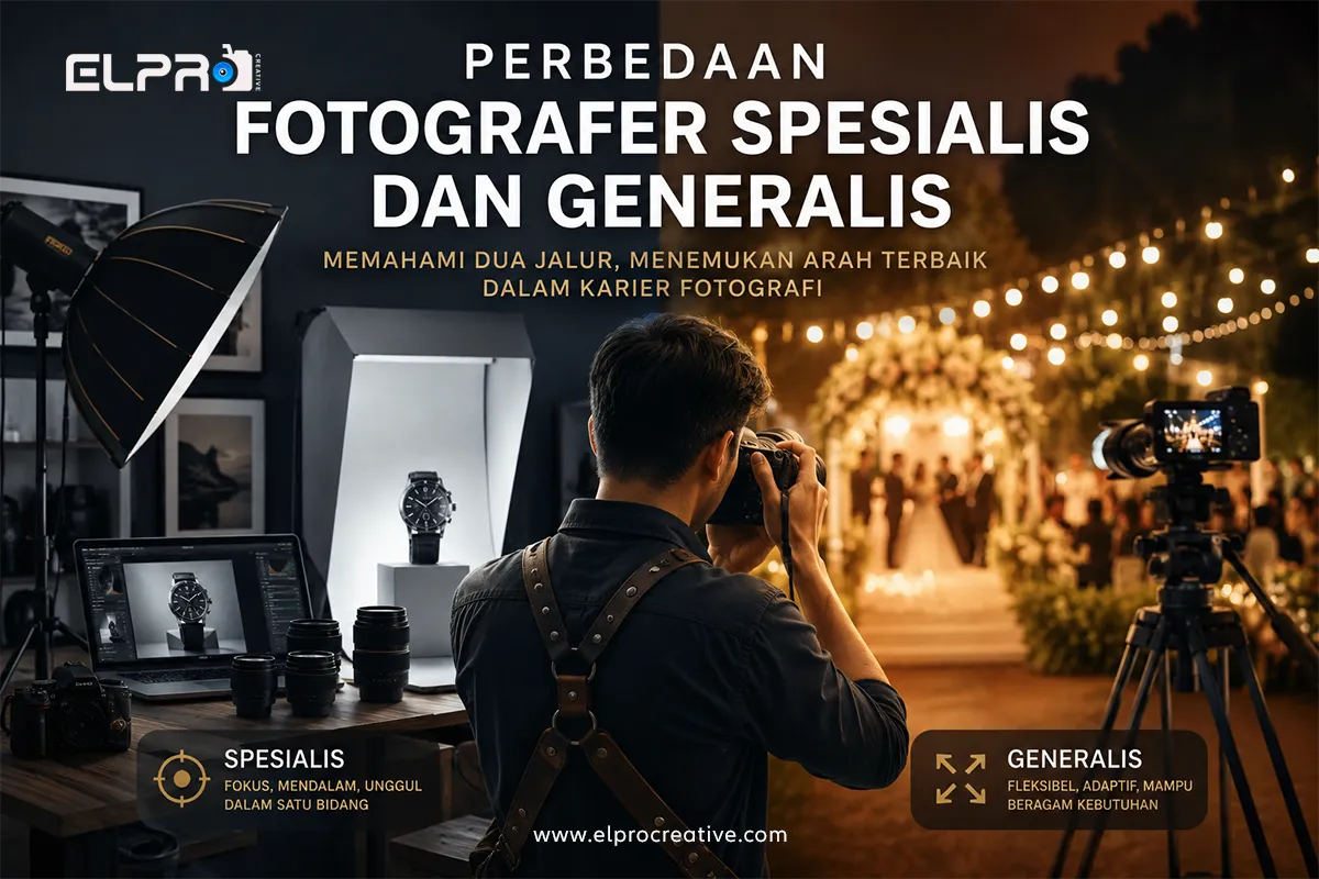 Perbedaan Fotografer Spesialis dan Generalis yang Jarang Dibahas Secara Mendalam